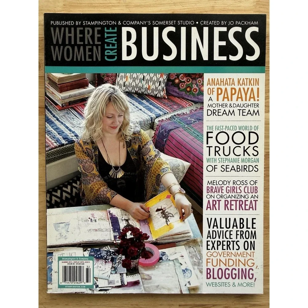Where Women Create‎ Business Magazine Jo Packham Summer 2013
